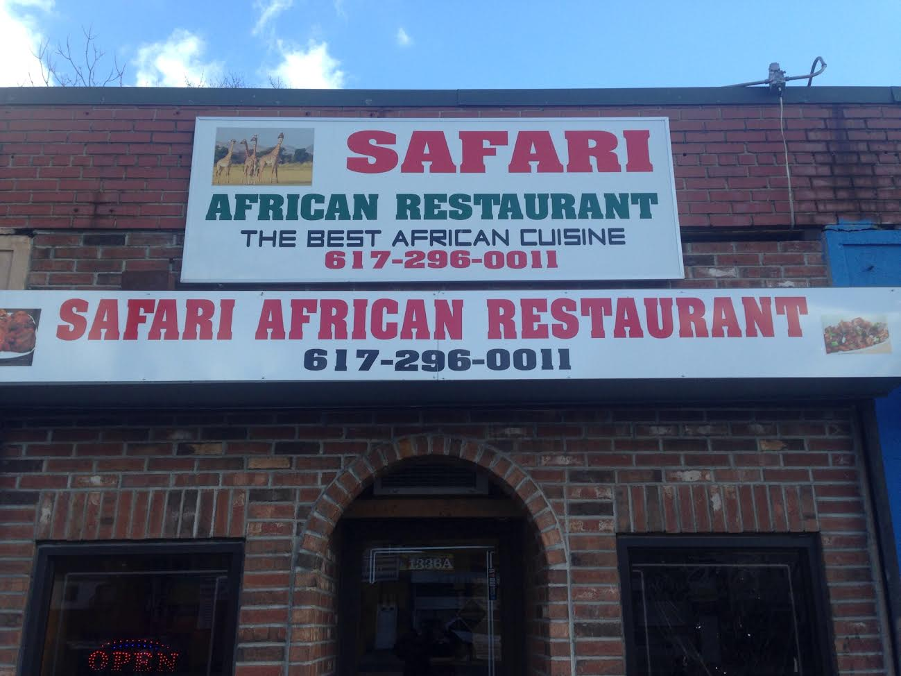 african safari restaurant